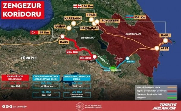 Zengezur Koridoru'nda tarihi gün: Türkiye'yi bölgesel işbirliğinin merkezine yerleştirecek